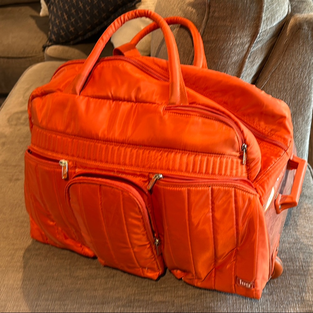Orange Lug Shuttle Weekend Travel Bag